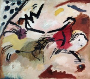 Improvvisazione 20 (Cavalli) da Wassily Kandinsky